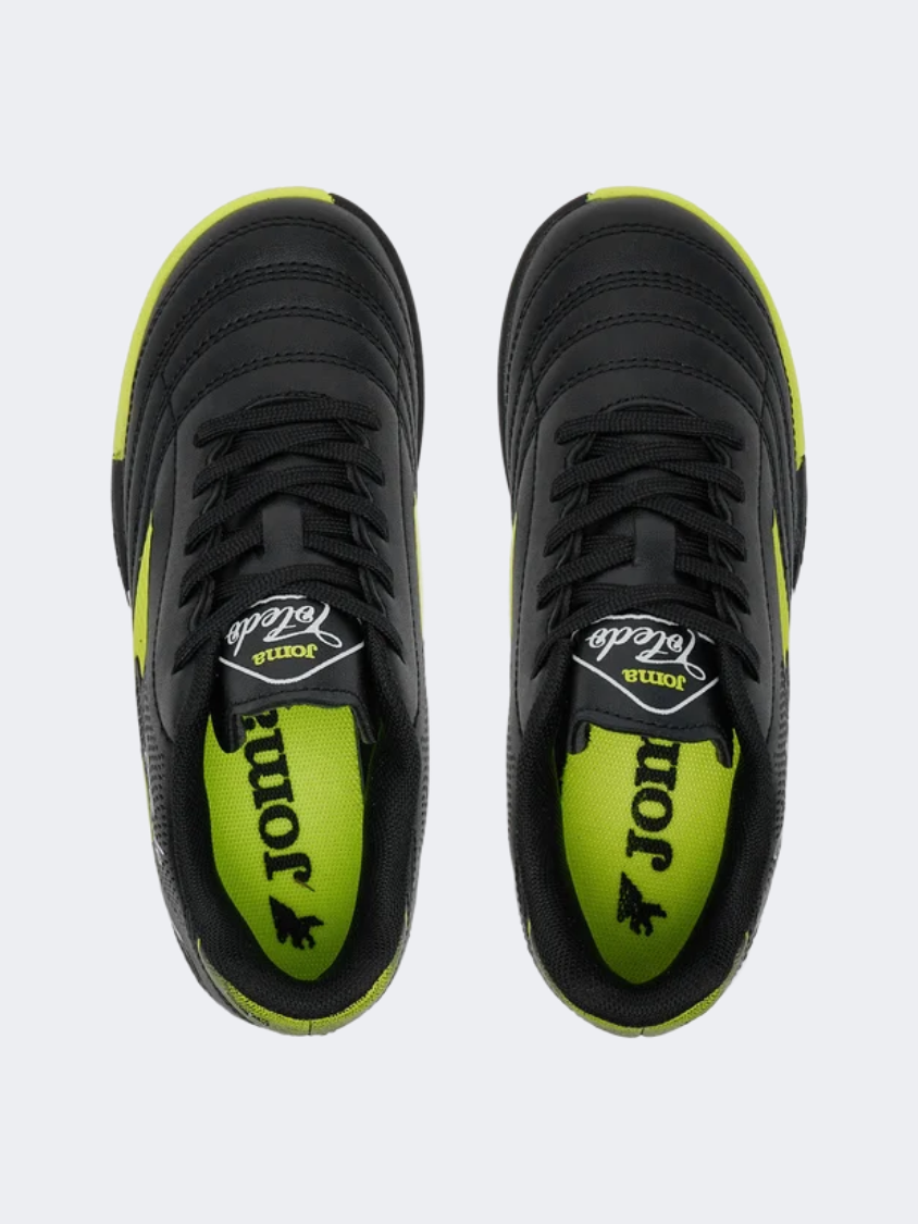 Joma Toledo 2501 Tf Kids Football Shoes Black/Yellow