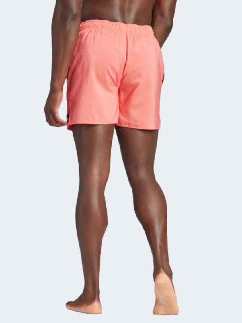 Adidas Solid Clx Men Swim Swim Short Scarlet/White