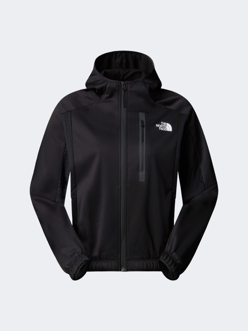 جاكيت تدريب نسائي من الصوف الرياضي The North Face Mountain Athletics أسود