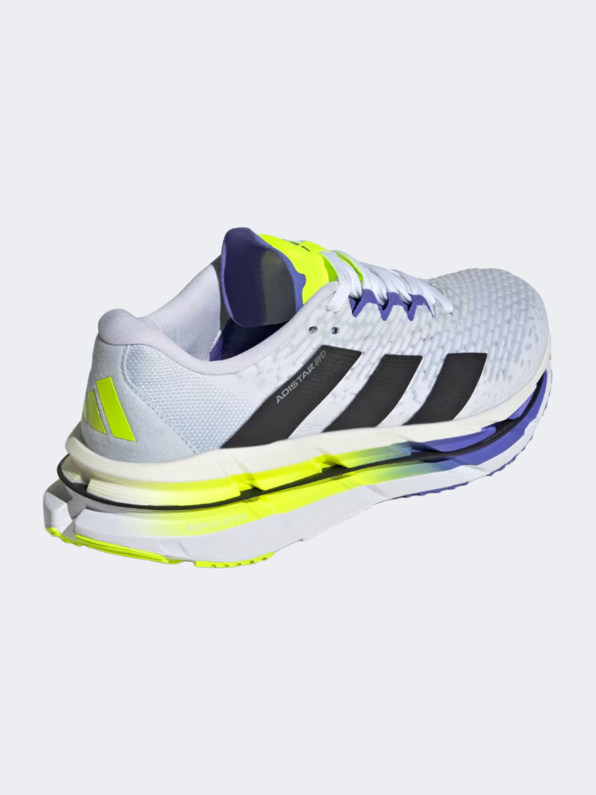 Adidas Adistar Byd Men Running Shoes White/Black/Lemon