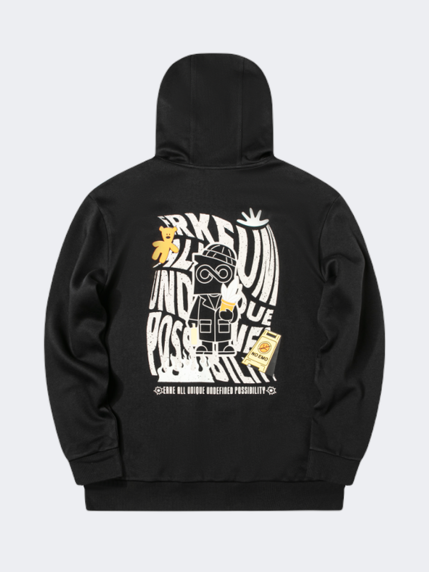 Erke Men Lifestyle Hoody Black