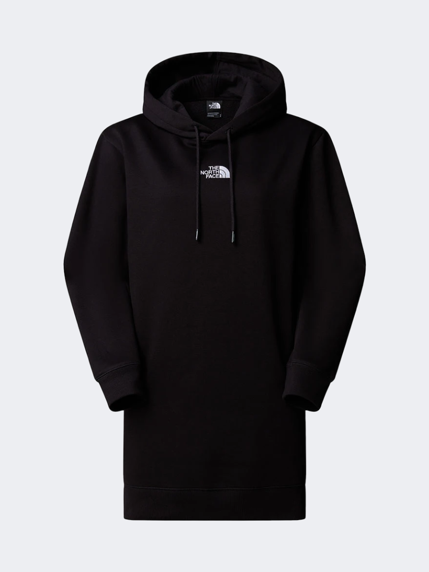 The North Face Essential Relaxed Hooded Women Lifestyle Dress Black