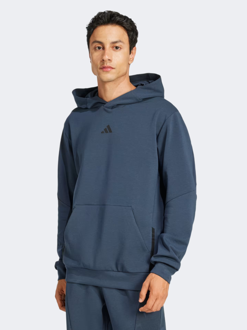 Adidas Designed For Training Men Hoody Aurora Ink