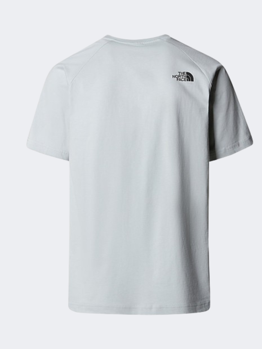 The North Face Raglan Redbox Men Lifestyle T-Shirt High Rise Grey