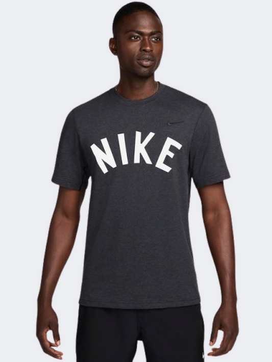 Nike Primary Swoosh Men Training T-Shirt Black/Anthracite