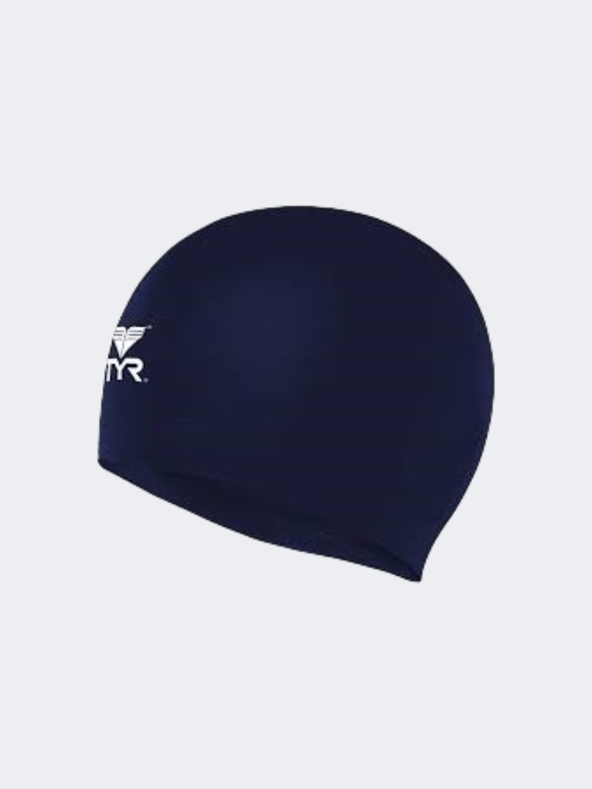 Tyr Lcl-401 Unisex Swim Cap Navy
