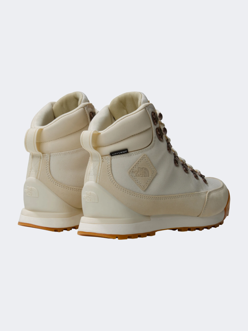 The North Face Back To Bekerley Iv Textile Waterproof Women Lifestyle Shoes White Dune