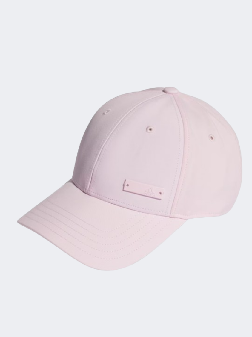 Adidas Metal Badge Baseball Unisex Training Cap Clear Pink