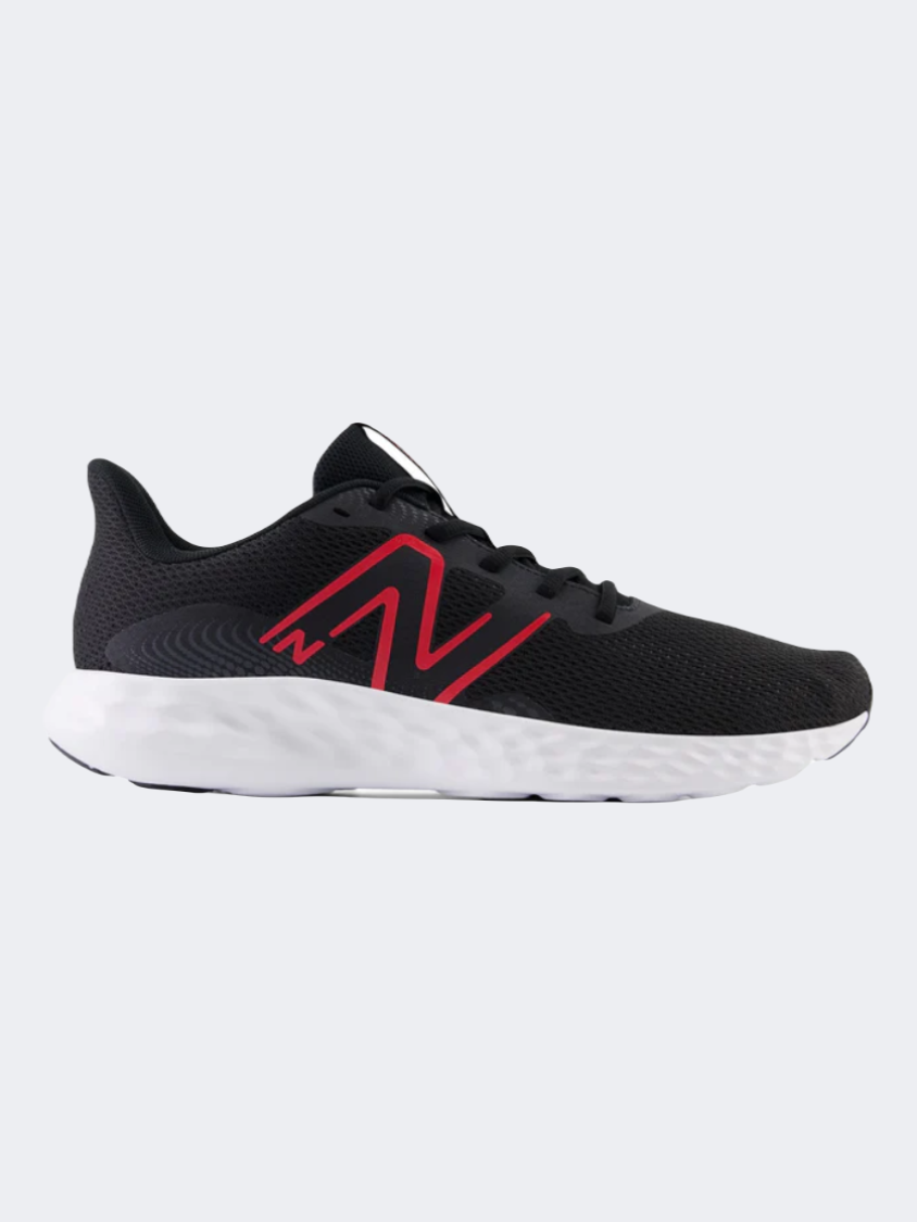 New Balance 411 Men Running Shoes Black White Red