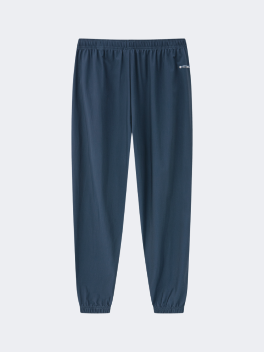 Erke Knitted Cropped Men Running Pant Dark Foggy Blue