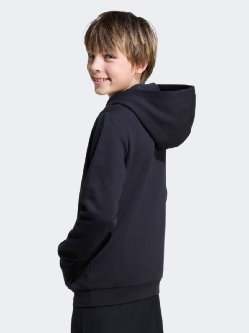 Adidas Camo Graphic Kids-Boys Sportswear Hoody Black