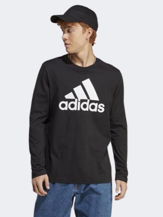 Adidas Essentials Men Sportswear Long Sleeve Black