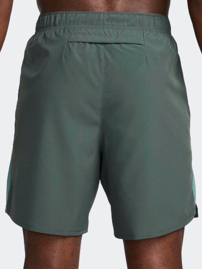 Nike Challenger Men Running Short Green/Bicoastal