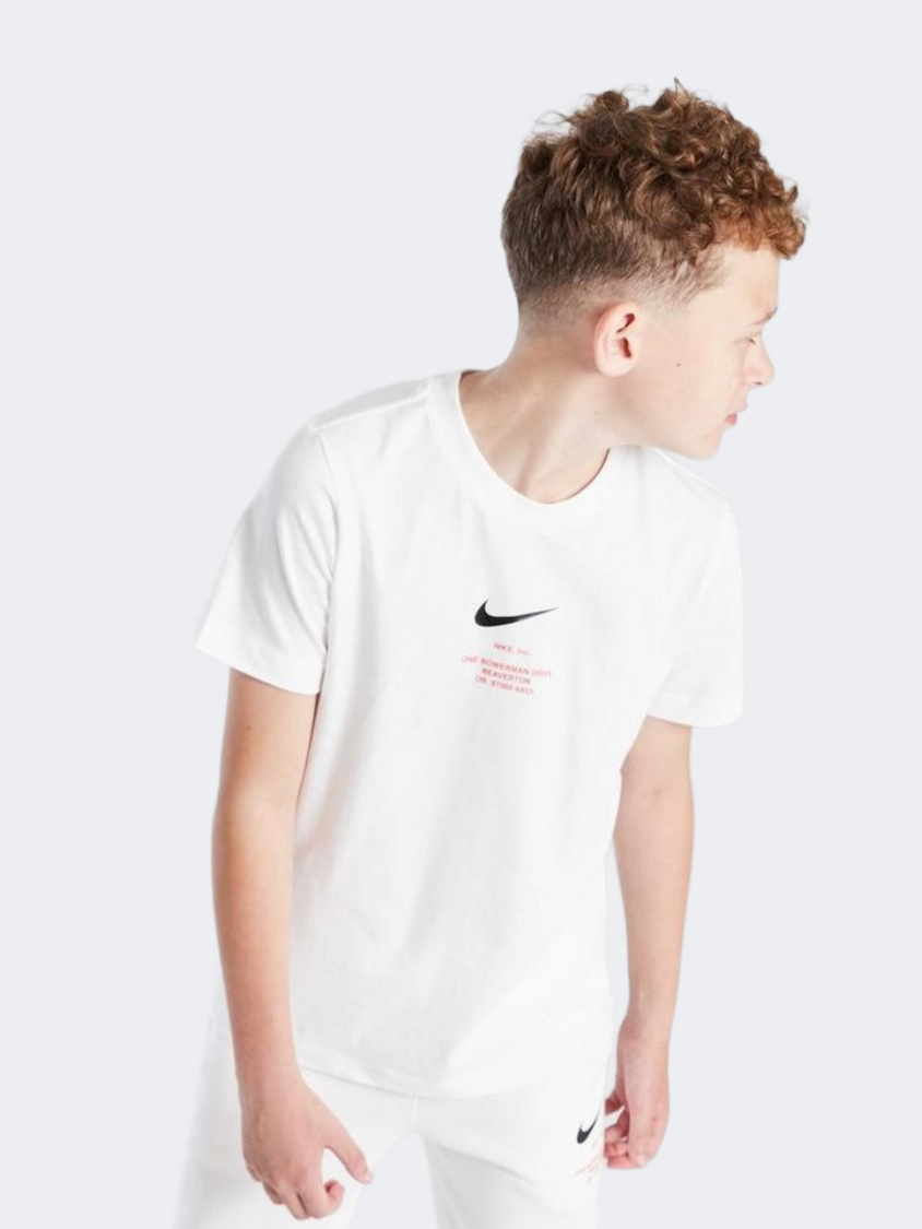 Nike Sportswear Athletic Women Lifestyle T-Shirt White/Black