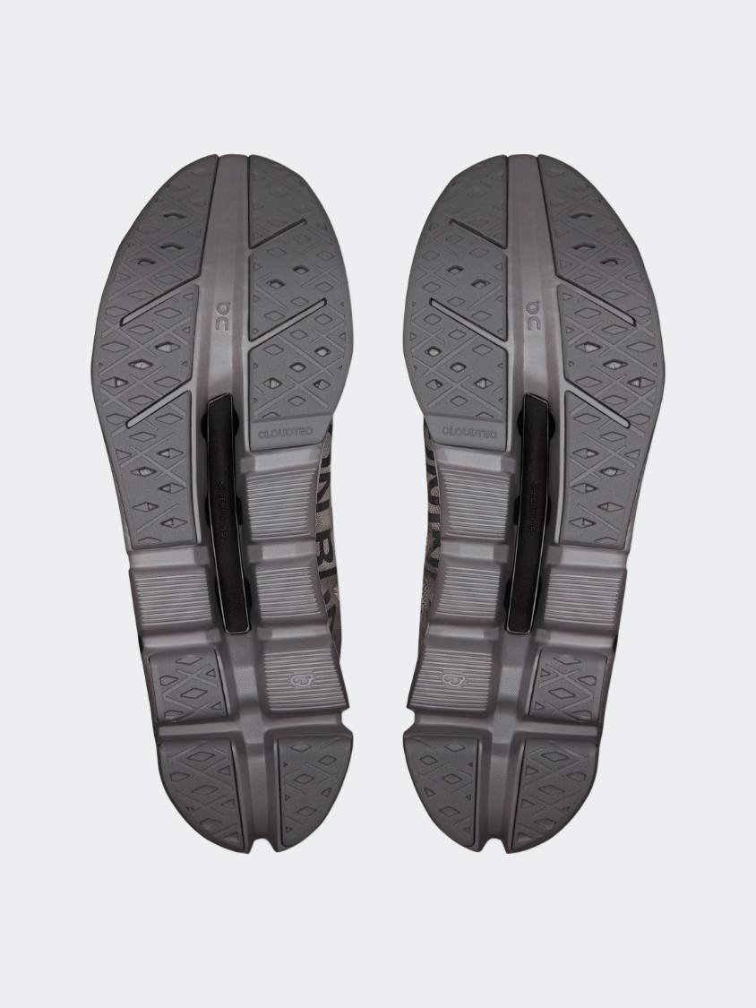 On Cloudflow 5 Men Running Shoes Alloy/Rock