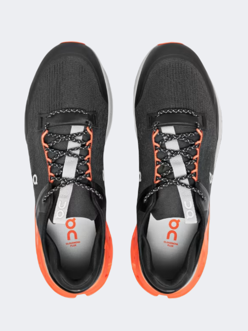 On Cloudnova Flux Men Lifestyle Shoes Black/Flame
