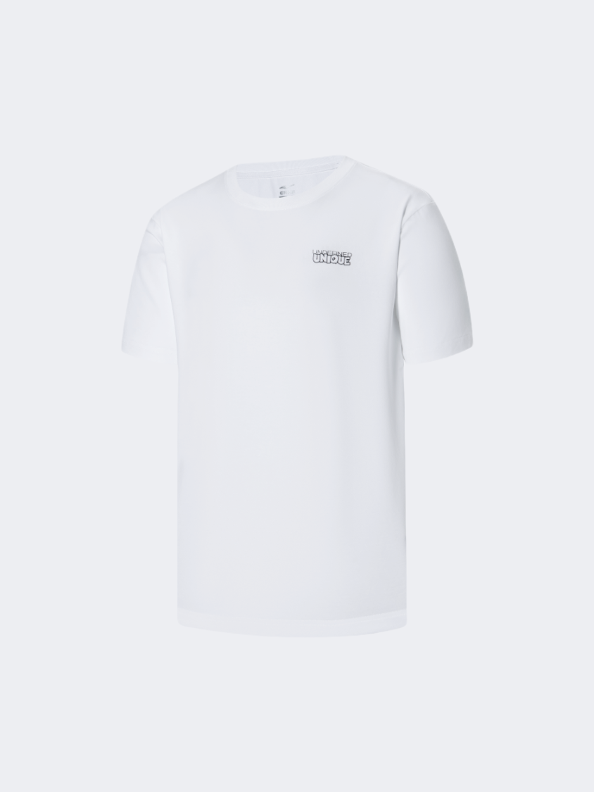 Erke Crew Men Lifestyle T-Shirt White