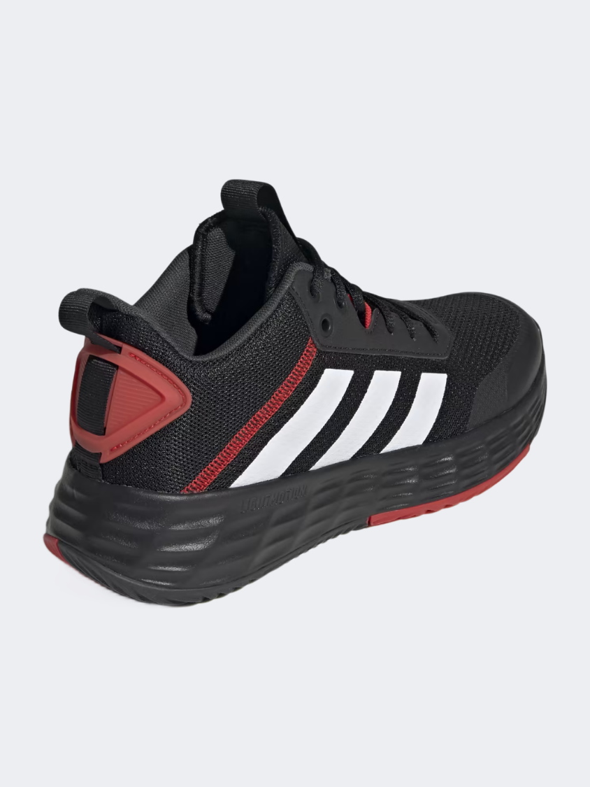 Adidas Ownthegame Men Basketball Shoes Black/ White