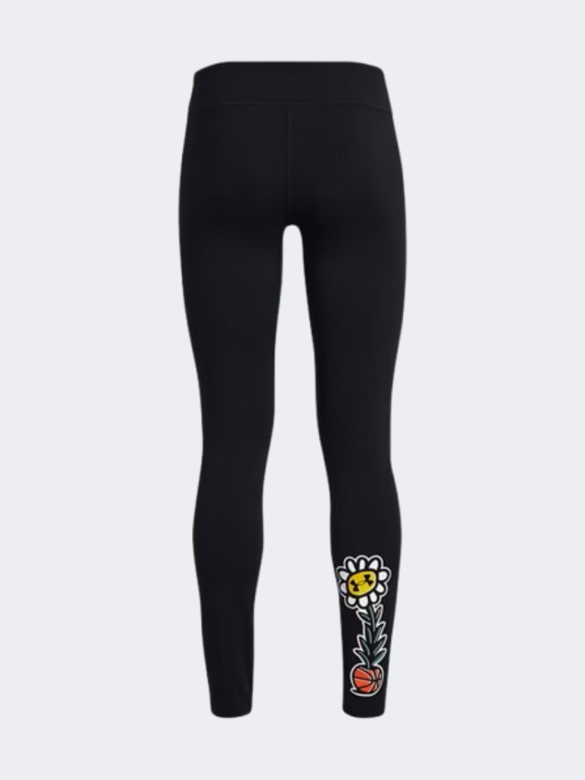 Under Armour Motion Graphic Girls Training Tight Black/White