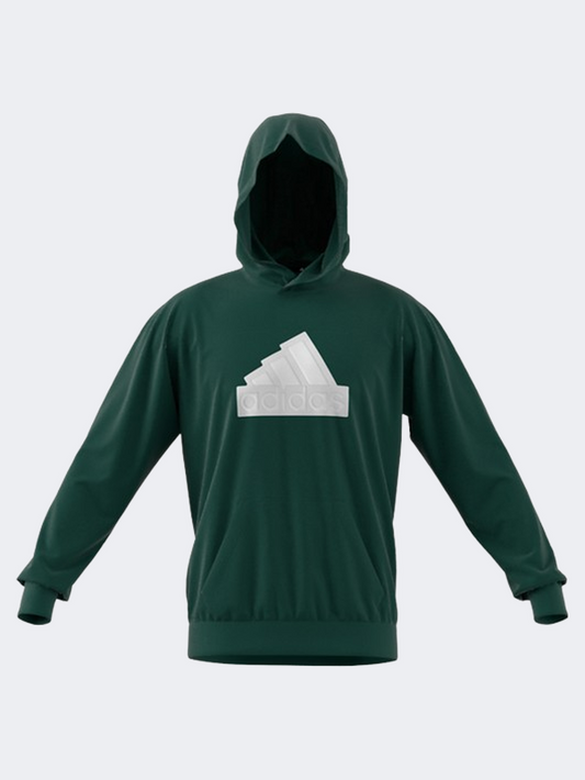 Adidas Future Icons Badge Of Sport Men Sportswear Hoody Collegiate Green