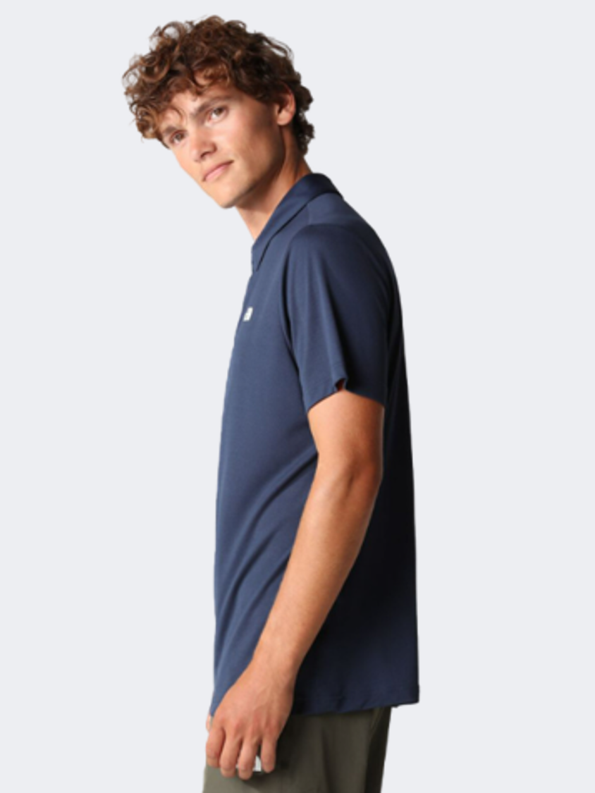 The North Face Tanken Men Lifestyle Polo Short Sleeve Summit Navy