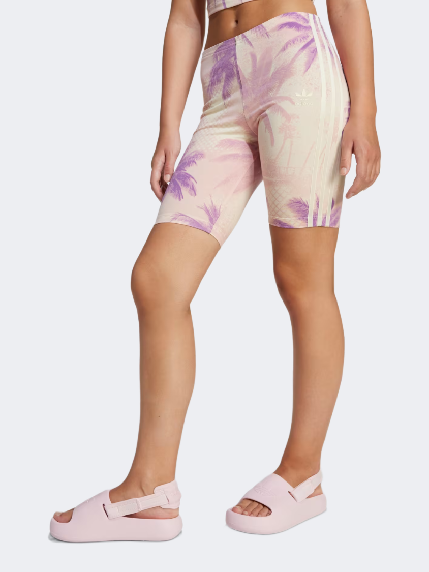 Adidas Cycling Kids-Girls Original Short Pink/Multicolor – Mike