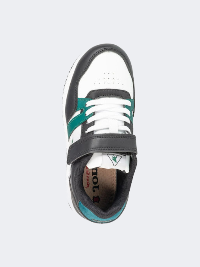 Joma Platea 2515 Ps-Boys Lifestyle Shoes White/Green/Black