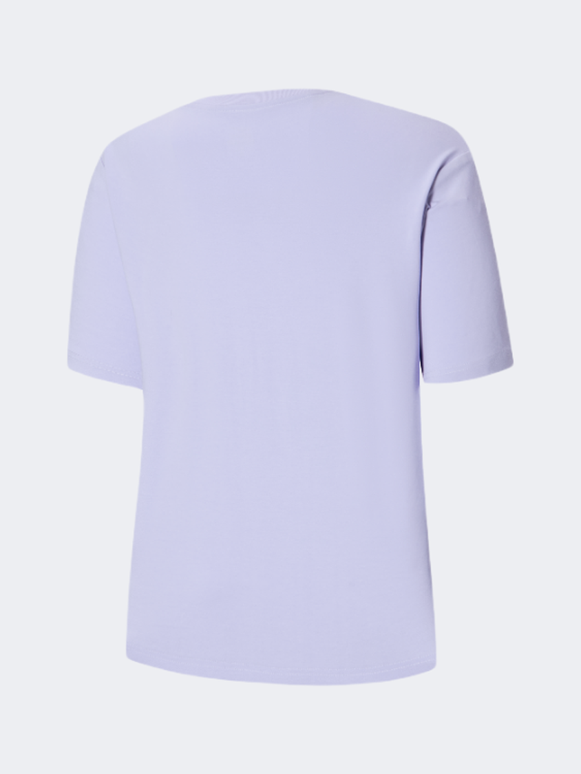 Erke Women Lifestyle T-Shirt Sea Mist Purple