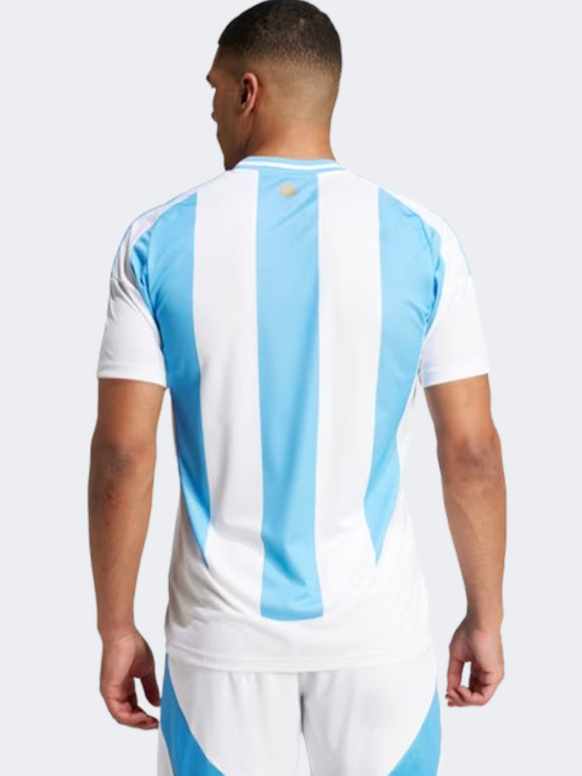 Adidas Argentina 24 Home Men Football T-Shirt White/Blue Burst