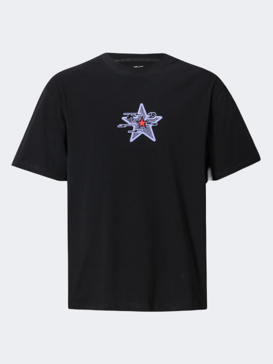 Erke Men Lifestyle T-Shirt Black/Purple