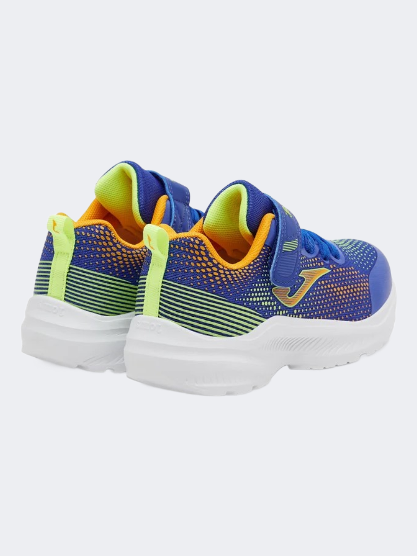 Joma Horizon 2504 Ps-Boys Running Shoes Blue/White/Yellow