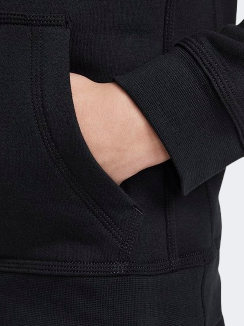 Nike Sportswear Standard Issue Fleece Boys Lifestyle Hoody Black