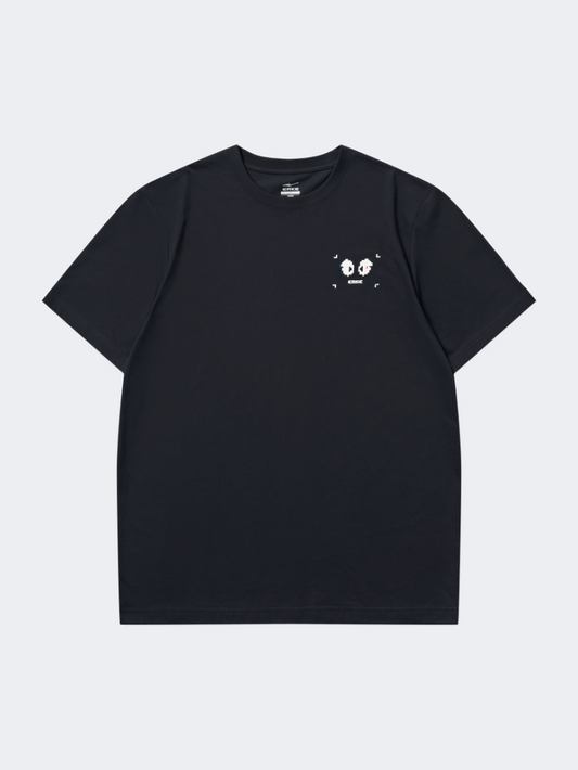 Erke Crew Neck Men Lifestyle T-Shirt Black