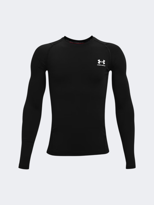 Under Armour Heatgear® Armour Boys Training Long Sleeve Black/White