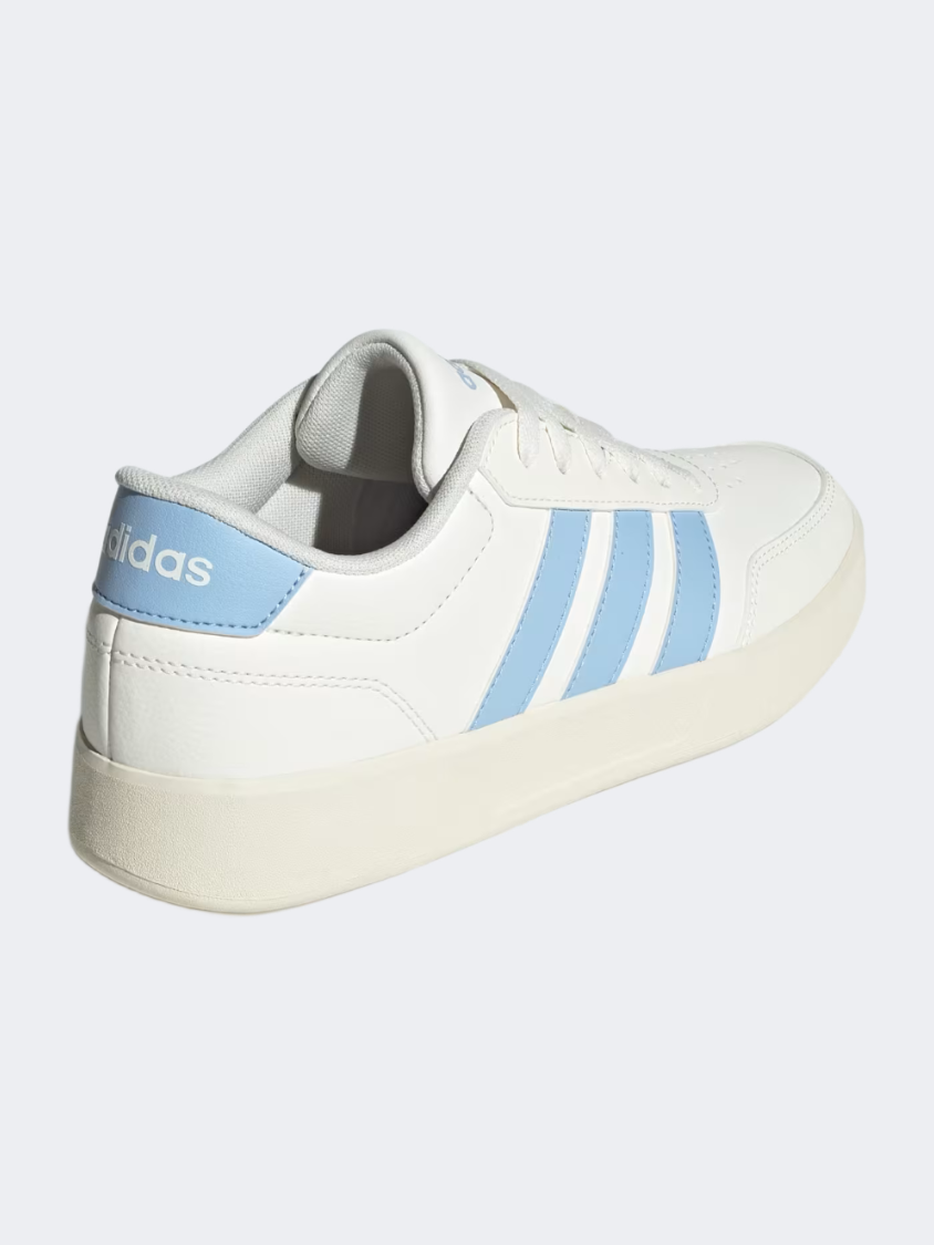 Adidas Breaknet 3.0 Women Sportswear Shoes White/Glow Blue