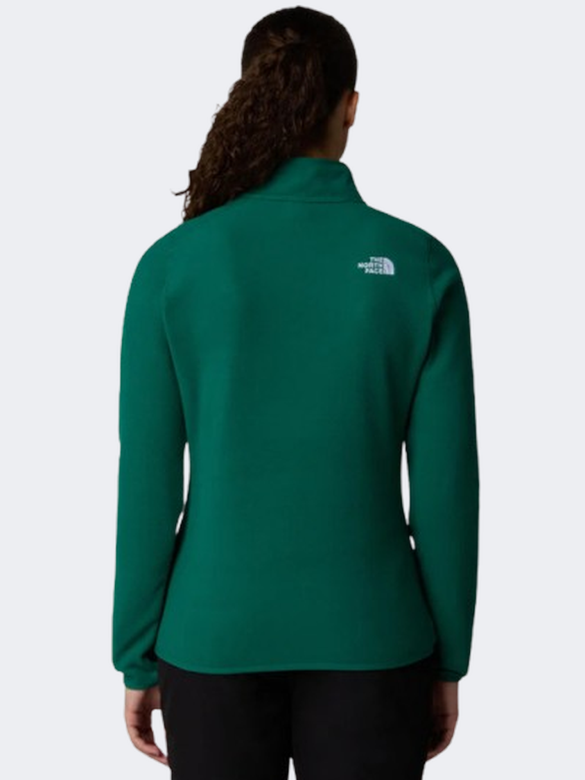 The North Face 100 Glacier Women Hiking Fleece Evergreen