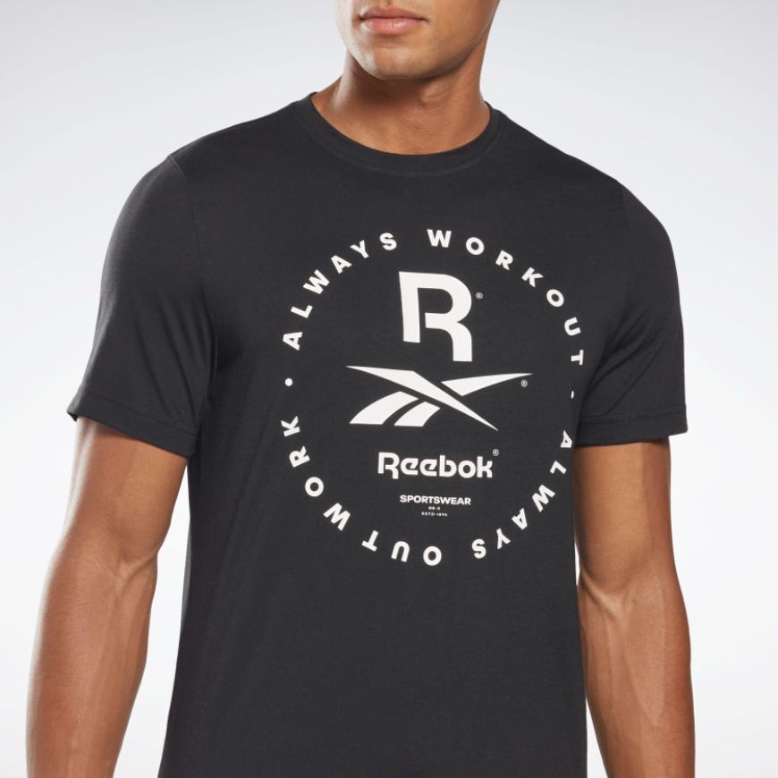 Reebok Graphic Series Men Training T-Shirt Black