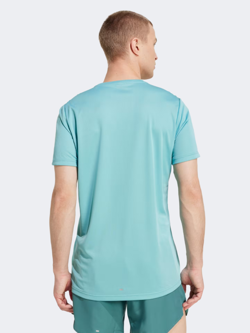 Adidas Run It Men Running T-Shirt Mint Ton