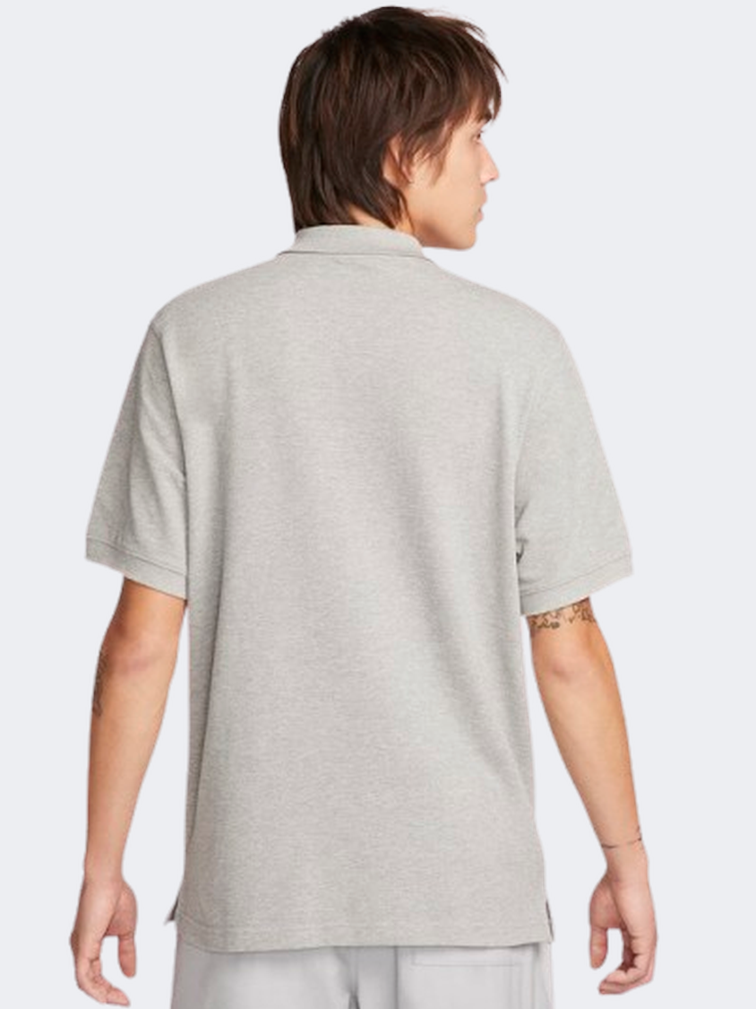 Nike Club Men Lifestyle Polo Short Sleeve Dark Grey Heather