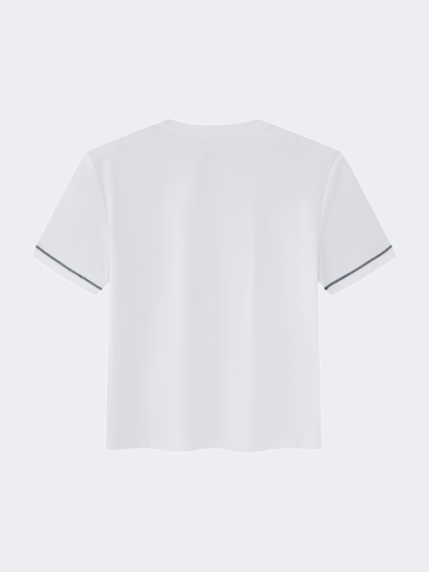 Erke Women Running T-Shirt White
