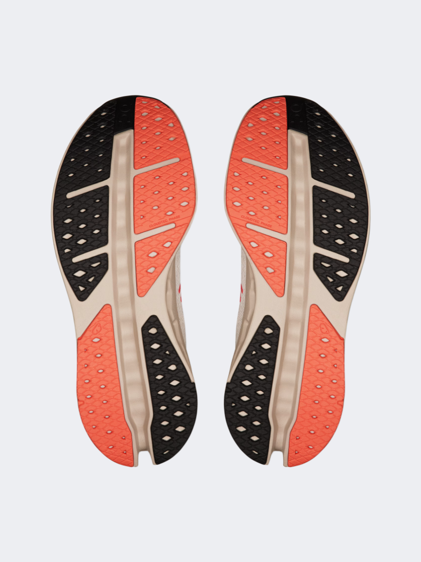 On Cloudsurfer Max Men Running Shoes Ivory/Salmon