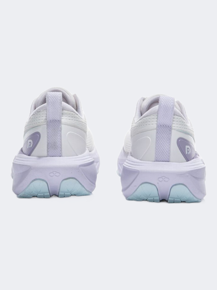 Erke Women Running Shoes White/Mist Purple