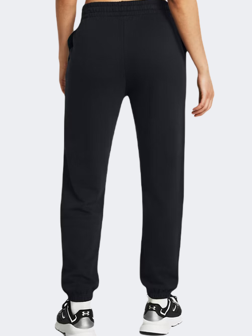 Under Armour Rival Terry Women Lifestyle Pant Black/White