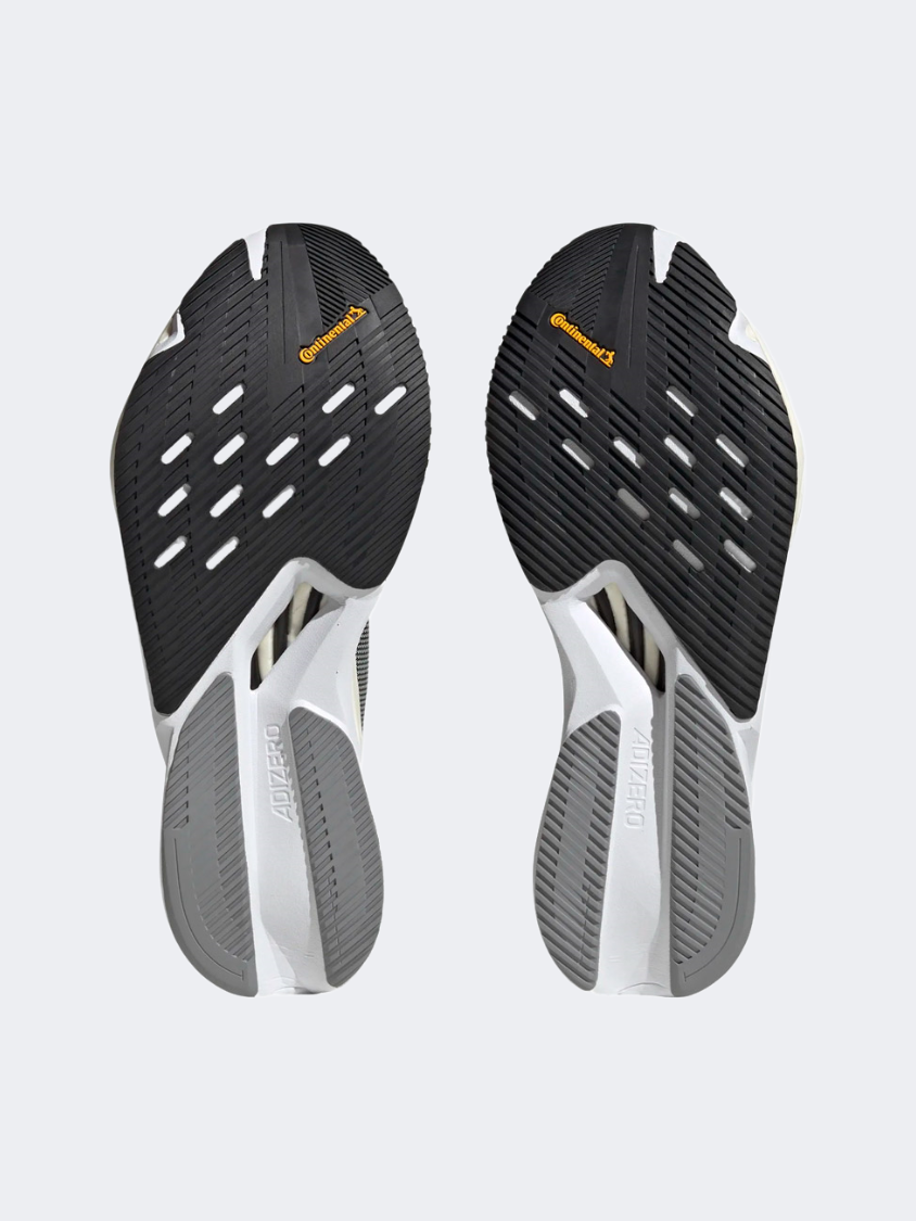 Adidas Adizero Boston 12 Men Running Shoes Black/White/Carbon