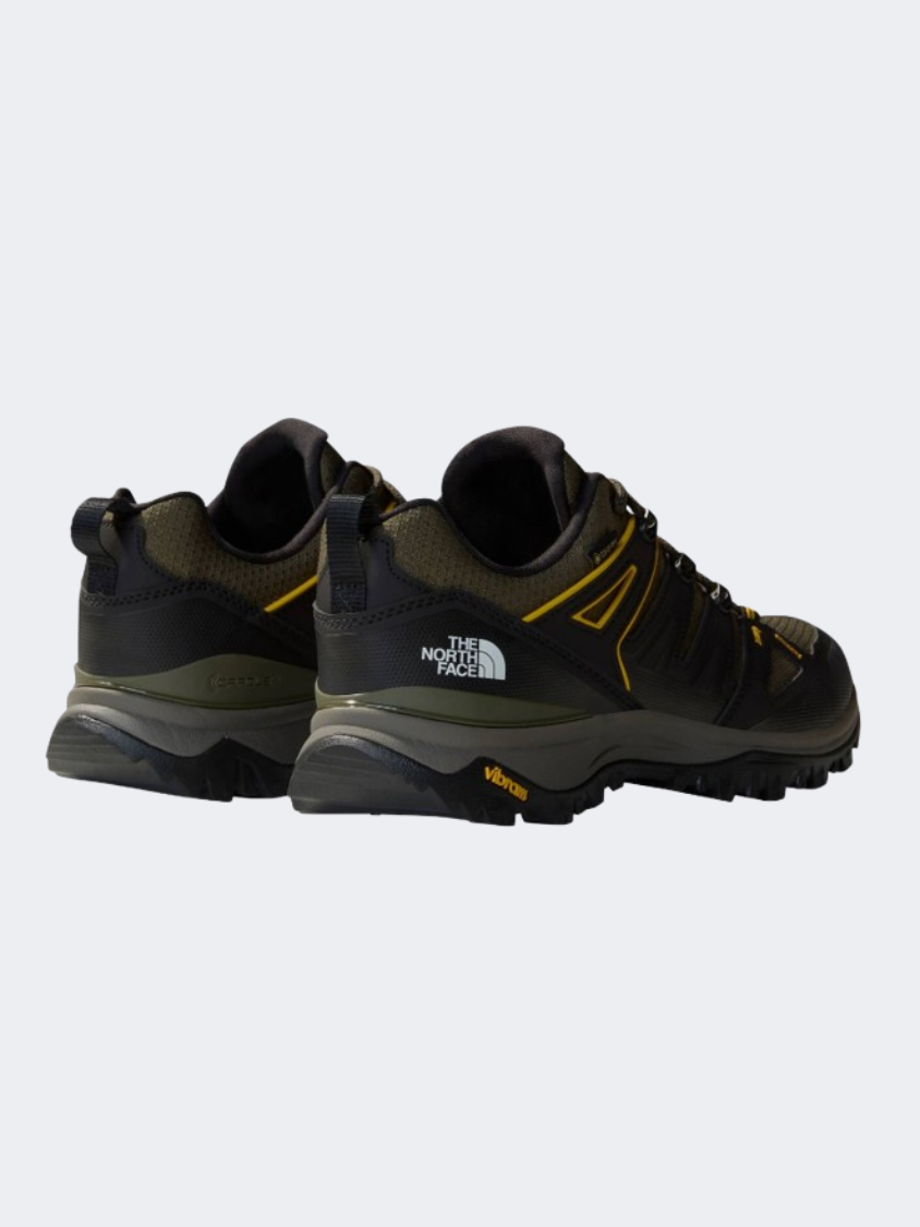 حذاء المشي للرجال The North Face Hedgehog Goretex باللون الأخضر الطيني/الأسود