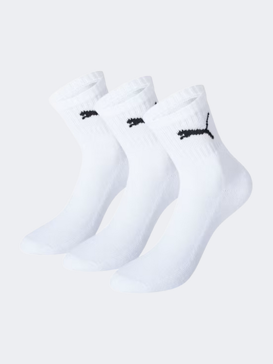 Puma Short 3P Unisex Lifestyle Sock White