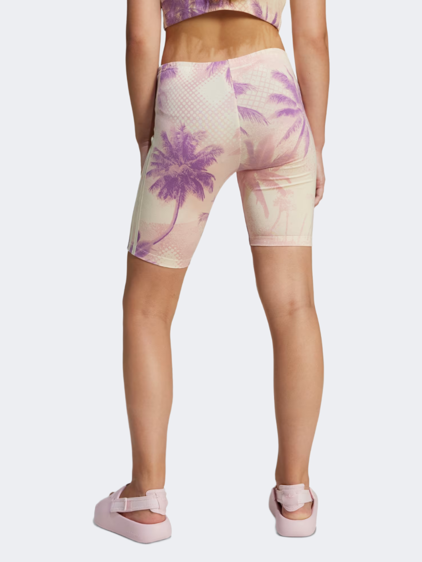 Adidas Cycling Kids-Girls Original Short Pink/Multicolor