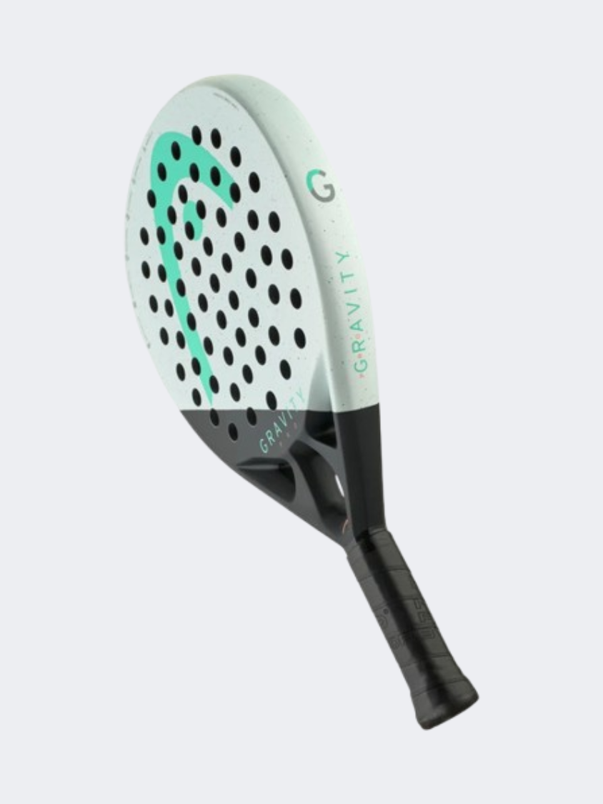 مضرب باديل Head Gravity Pro 2024 للجنسين أبيض/أسود/أزرق مخضر