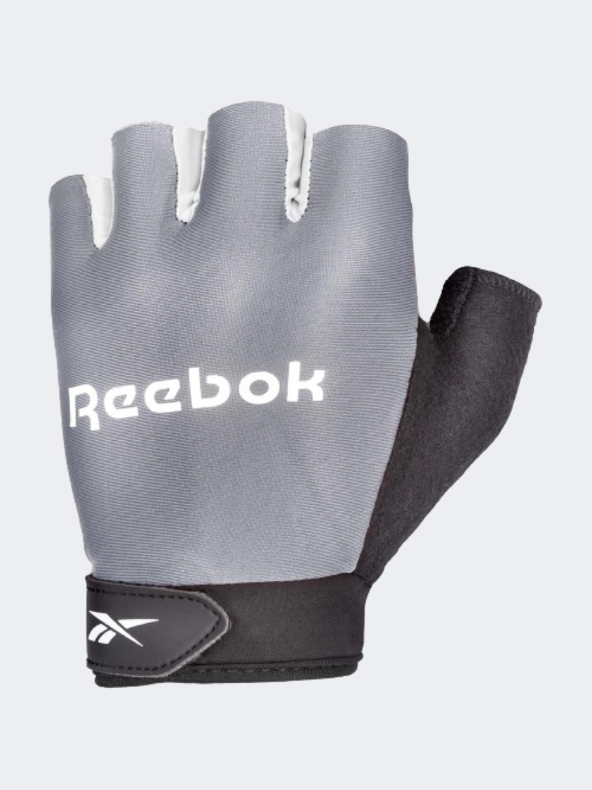 قفازات اللياقة البدنية Reebok Accessories رمادي/أسود