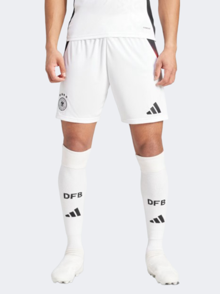 Adidas Deutschland 24 Home Men Football Short White/Black/Yellow